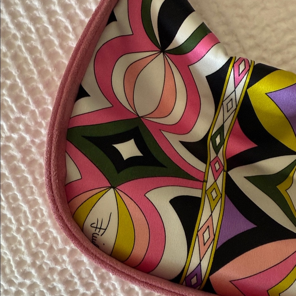 Emilio Pucci Pink and Multicolor Shoulder Bag - Picture 5 of 16